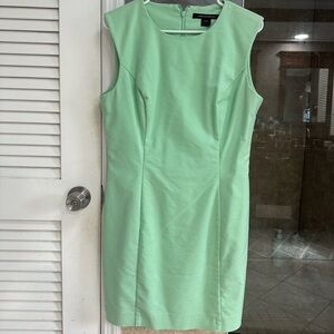 Mint Green Sleeveless Dress